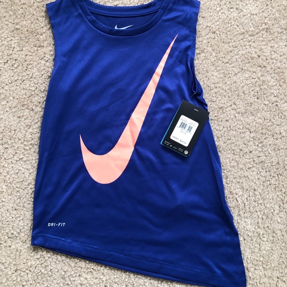 Nike Other - NWT! Girl’s Super Cute Asymmetrical Nike Tank